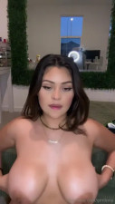 Genbxnz Sucks And Gives Boobjob To A BBC Dildo