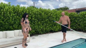 AngelSummer's Poolside Pussy Pounding With JMac