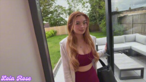 Lola Rose Pleasures Her New Neighbor