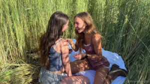 Anya Matusevich & Livinia Roberts' Outdoor Lesbian Fun