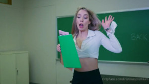 IamHely, Kristina Beaudet, And Vanessa Cosi's Classroom Orgy