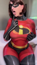 Brynn Woods Gets A Backshot As Mrs. Incredible