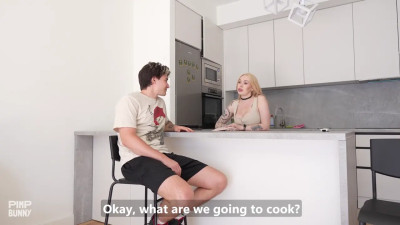 POV Nika Legran: I Fuck My Cousin On The Countertop