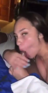 Justasecret892 Gives A Blowjob To A BBC