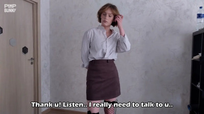 A Sexy Secretary Will Do Anything To Avoid Getting Fired