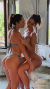 RachelCook Enjoys Taking A Shower With A Friend