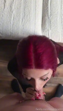 LunaTheBrat33 Gives Sloppy Head