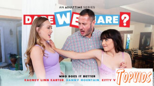 Kagney Linn Karter & Kitty Valance - UPDATED  Kagney Linn Karter & Kitty Valance - Fighting Over Fresh Meat