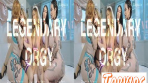 Legendary Orgy - Lena Paul, Kazumi, Arabelle & Emma