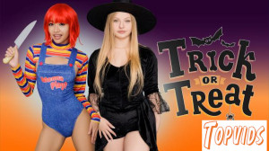 Jade Kimiko & Kylie Shay - Trick Or Threesome