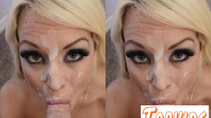 Jesse Loads Monster Facials - Bree Brooks