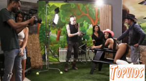 Kira Noir & Queenie Sateen - Camera Guy Takes Two