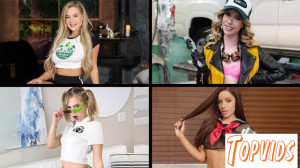 Best of Our All - Stars - Anya Olsen, Khloe Kapri, Vanna Bardot, Whitney Wright, Blake Blossom, Coco Lovelock, Octavia Red, Willow Ryder & Chanel Camryn - Stars Compilation