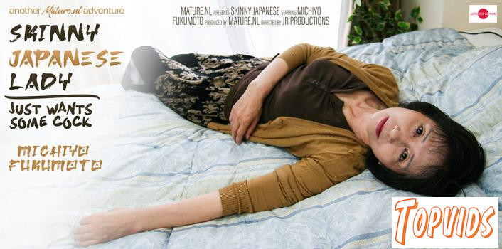 Michiyo Fukumoto - Skinny Japanese lady Michiyo Fukumoto Wants To Get Fucked & Creampied