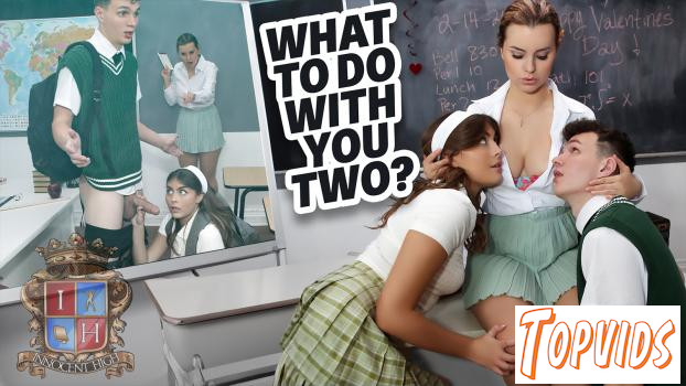 Selina Bentz & Jessie Rogers - My Teacher's Horny Intervention