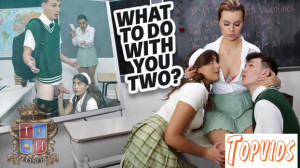 Selina Bentz & Jessie Rogers - My Teacher's Horny Intervention