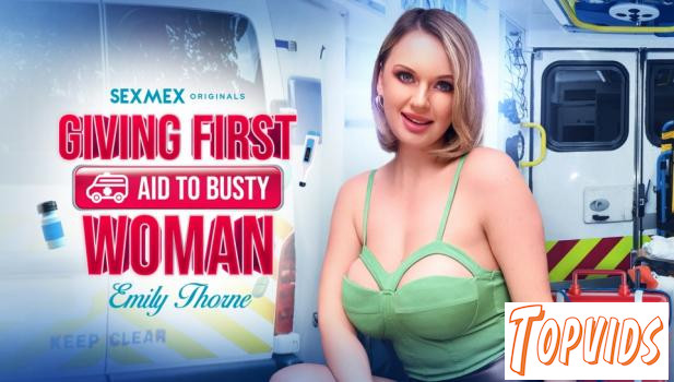 Emily Thorne - Giving first aid to busty woman