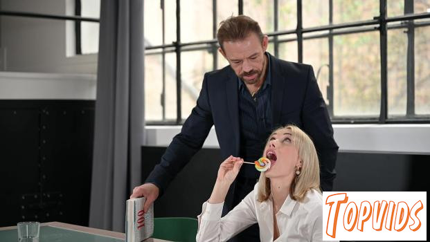 Sky Pierce - Horny Student Sky Pierce Tempts Teacher Into Stuffing Her Pussy GP2929