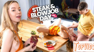 Mirka Grace - Steak & Blowjob day