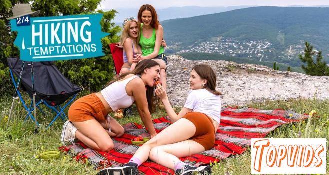 Angel Rai, Elise Moon, Una Fairy & Milka - Hiking Temptations 2/4