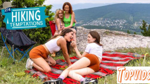 Angel Rai, Elise Moon, Una Fairy & Milka - Hiking Temptations 2/4