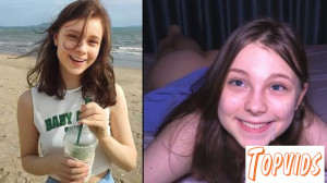 HiYouth - Hooking Up At The Beach - Cutie Makes Him Cum THREE TIMES !