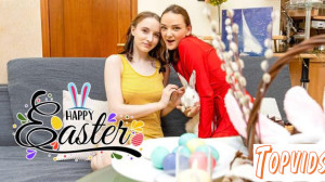 Erika Mori & Olivia Trunk - Easter lesbian lovers