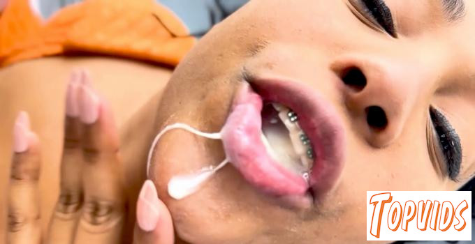 Thayanna - Three cocks and a deep throat