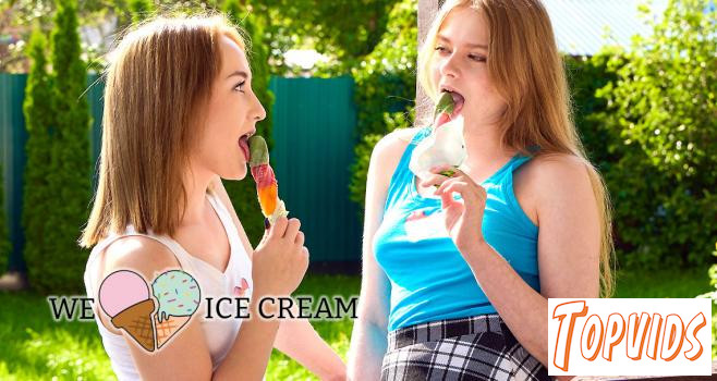 Sweety Hilary & Casey Reed - Wanna lick your ice cream