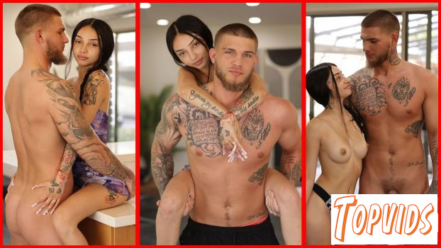 Catalina Luis - Bad Boy with Blue Eyes - Mac Lawler Plows Petite Latina Catalina Luis!