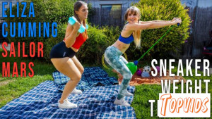 Eliza Cumming & Sailor Mars - Sneaker Weight Training
