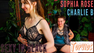 Charlie B & Sophia Rose - Sexy In Black