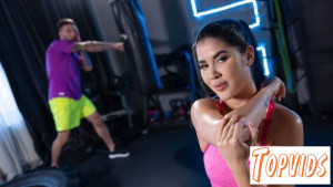 Lady Dee - Cute tight Czech babe fucked in gym