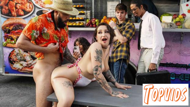 Anna Chambers - Food Truck Serves Big Oily Ass