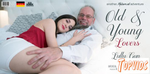 Lullu Gun - Old & young couple having a fun time with each other