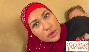 Emma Turner - A woman in a hijab stole the savings and has to pay with her pussy