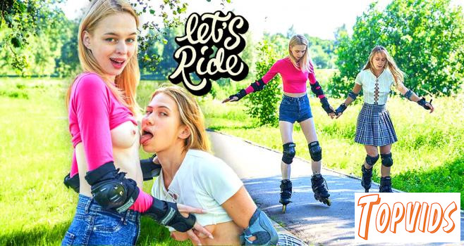 Nika Murr & Elloise Arti - Elloise and Nika horny on rollerblades