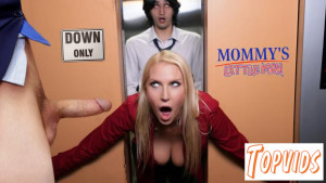 Vanessa Cage - Hot Boss Vanessa Cage Is the Perfect MILF for an Elevator Fuck!