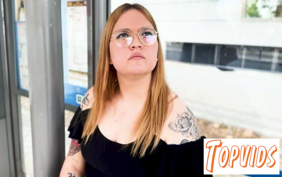 Alice Foxy - Caught at the bus stop