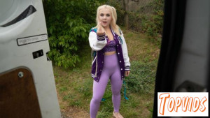 Ellie Shou - Hitchhiker gets more than she needs
