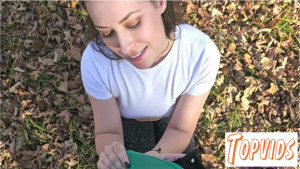 Park Ranger POV Blowjob - Kimber Lee