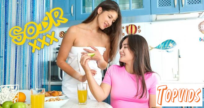 Amelia Ost & Kamilla C - Lesbian pussy tastes sweet and sour