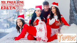 Bianca Bangs, Kimmy Kimm & Sawyer Cassidy - My Free Use Christmas Elves - S28:E2