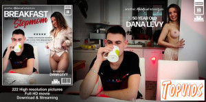 Dana Levy - 50 year old Stepmom Dana Levy wants her stepson's hard cock for breakfast
