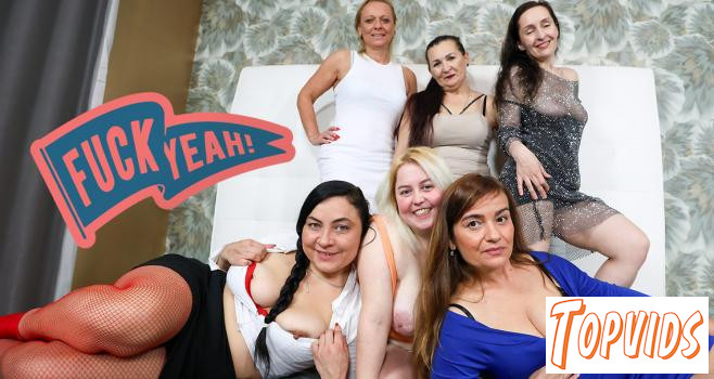 Horny Grannies Pussies - Christina Santes, Anna Versailles, Yvette Moore, Vittoria Bad, Camila Love & Dianna Miller - Part 1