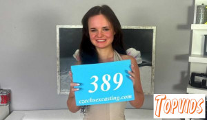 Olivia Zlota - Beauty from Poland tries her luck at a Czech casting - E389