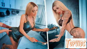 Danae Mari - I’m Not a Plumber, But I Can Lay Pipe for Stepmom!