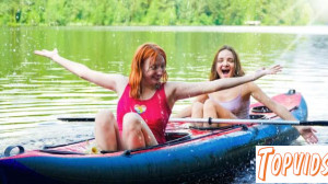 Olivia Trunk & Emma Korti - Kayak ride with the girls