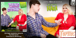 Hana - I love playing with my curvy big tit stepmom Hanna's wet pussy instead of a computer game