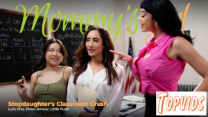 Chloe Amour, Lulu Chu & Little Puck - Stepdaughter's Classroom Crush